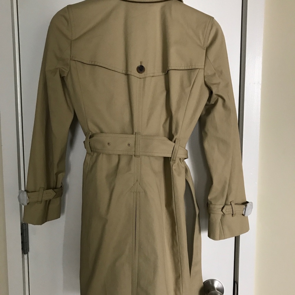 Jcrew icon petite trench coat